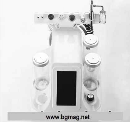  Апарат 6в1 - Водно дермабразио, Биолифтинг, RF, Ултразвук и Криотерапия