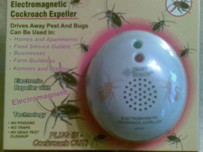 Електромагнитно устройство против хлебарки, мухи и насекоми