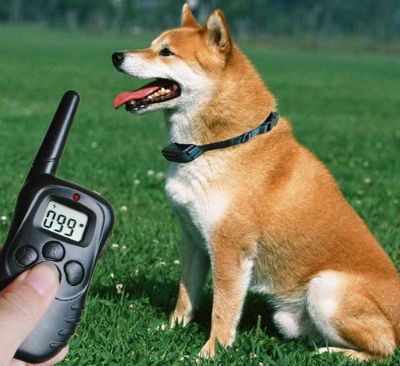 Електронен нашийник за дресура на кучета с презареждаеми батерии